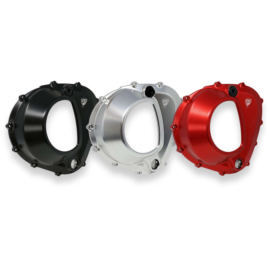 Carter frizione trasparente CA302 MV AGUSTA 4 CILINDRI CNC Racing Nero