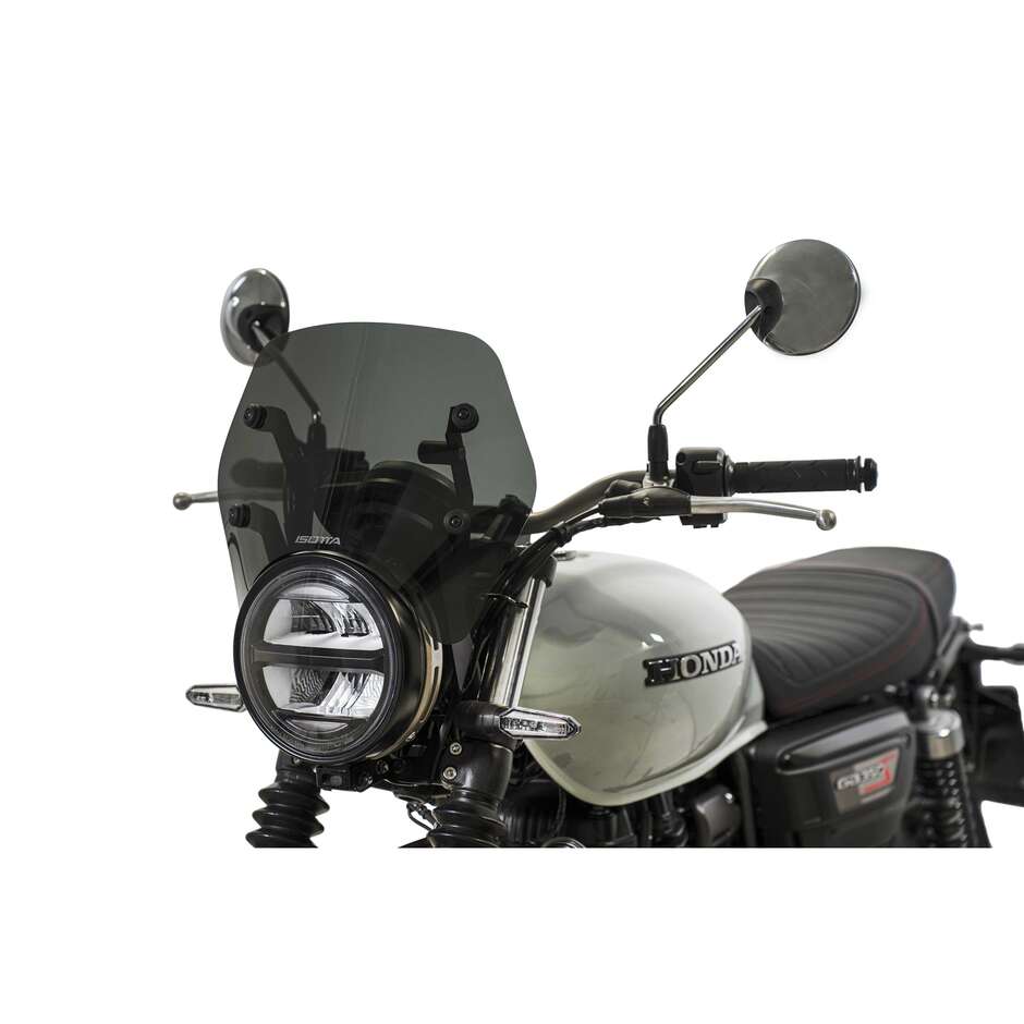 Carénage bas Isotta pour Honda GB350S à partir de 2025, couleur fumée foncée