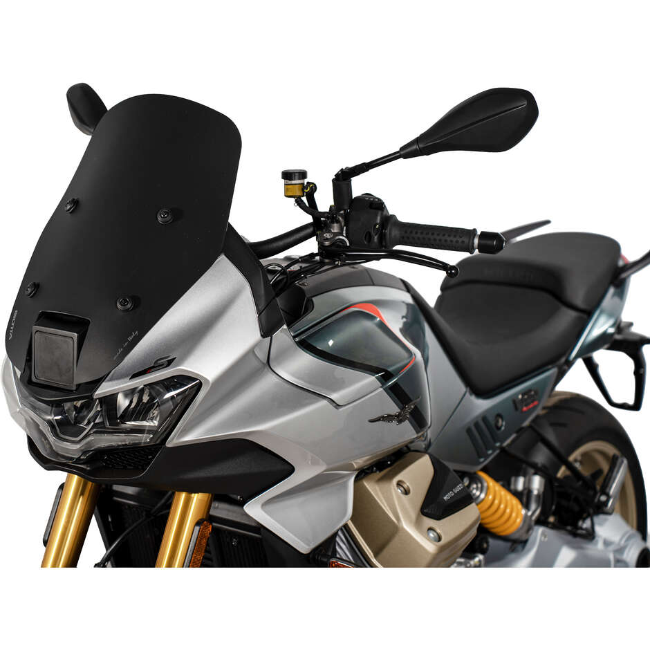 Carénage bas Isotta pour MOTO GUZZI V100 MANDELLO S avec radar, noir mat
