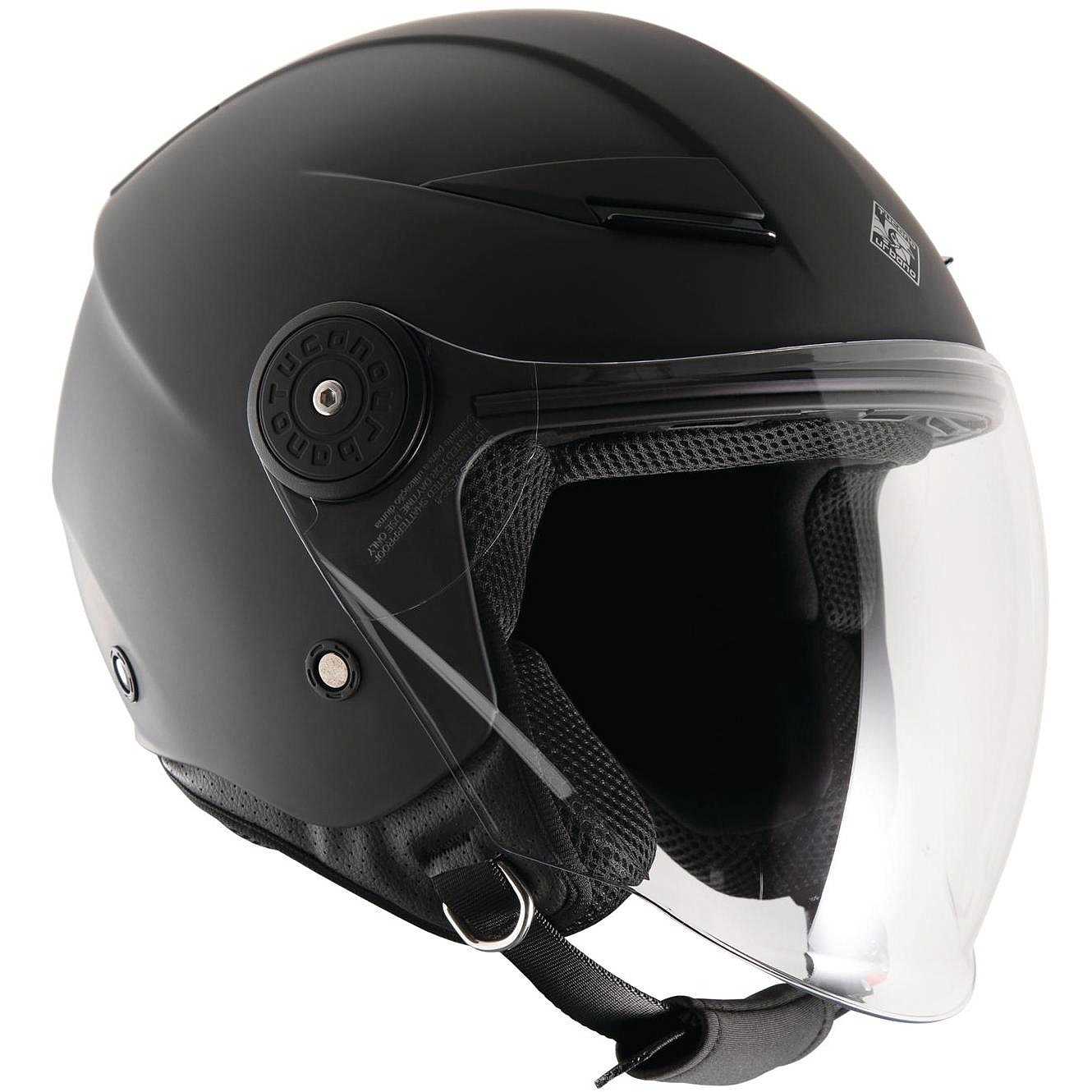 Casco Moto Jet Tucano Urbano EL FAST In Fibra Grigio Carbone Opaco Vendita  Online 