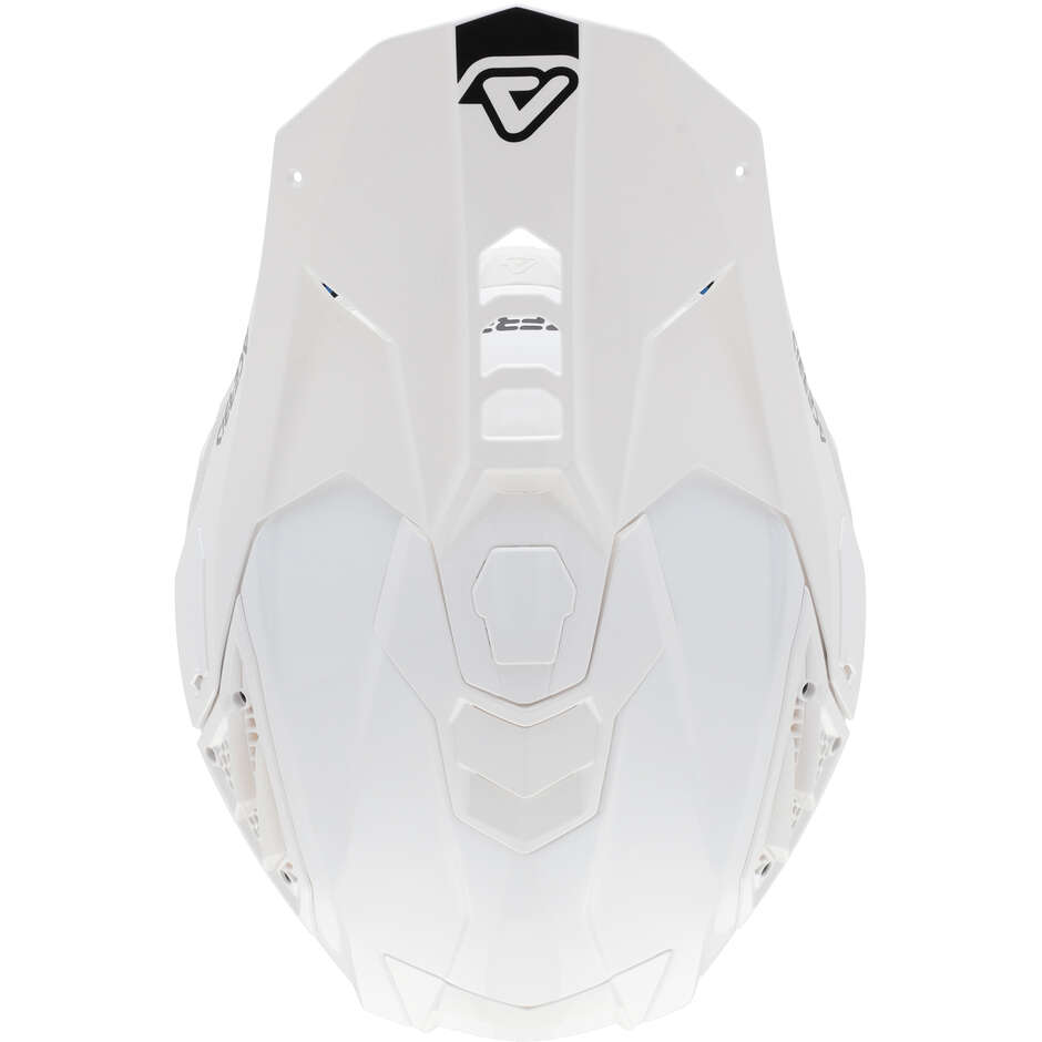 CASCO ACERBIS AIRSTRIKE FIM RACING#2 Bianco