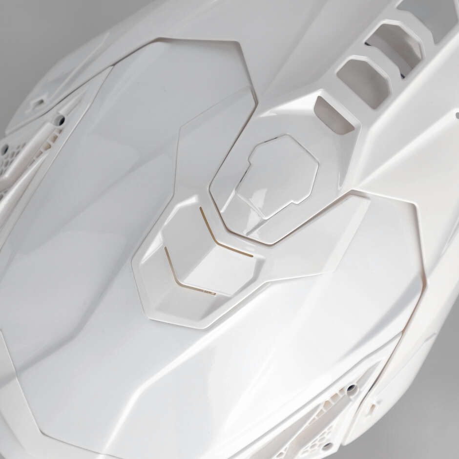 CASCO ACERBIS AIRSTRIKE FIM RACING#2 Bianco