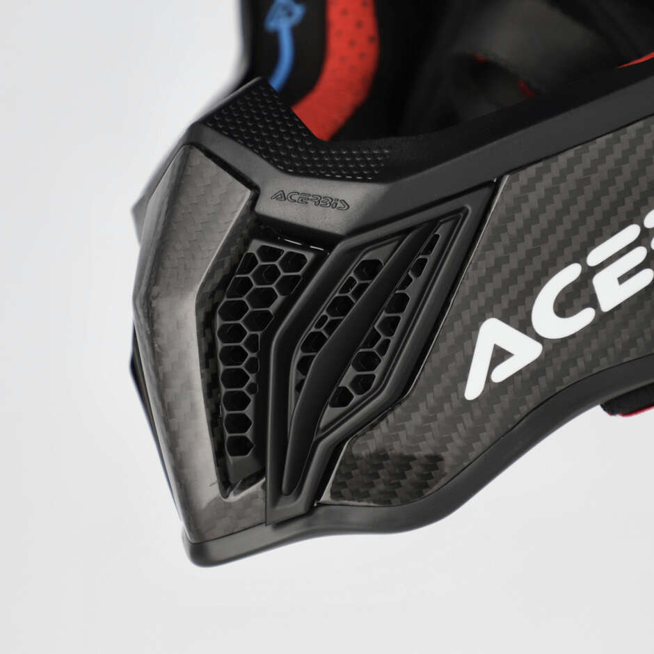 CASCO ACERBIS AIRSTRIKE FIM RACING#2 Nero