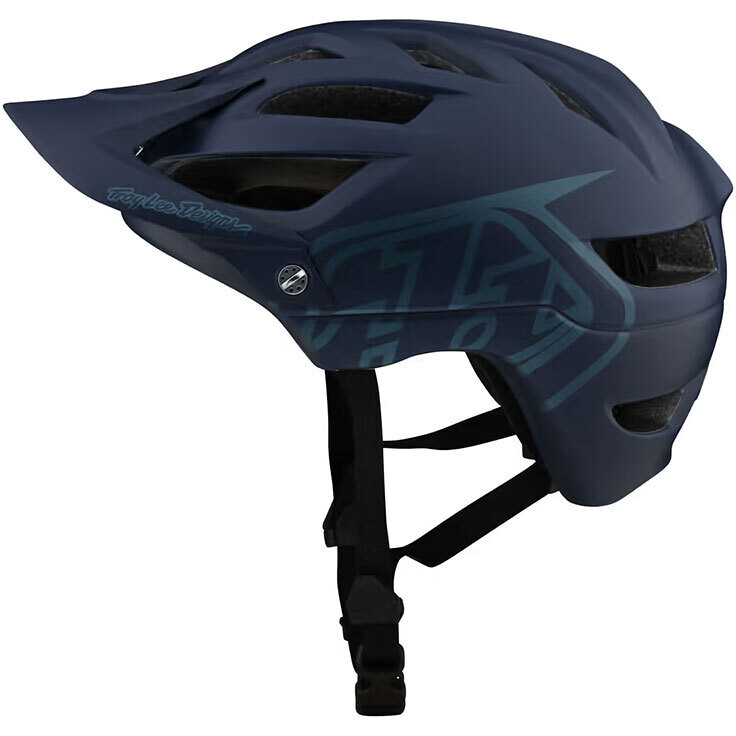 Casco Aperto Bici Troy Lee Design A1 DRONE DARK SLATE Blu taglia XS