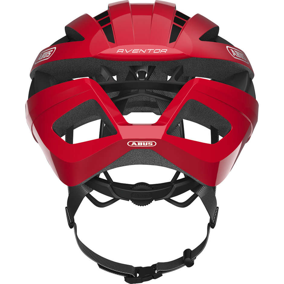 Casco Bici Abus Aventor  Ventilato Rosso Racing