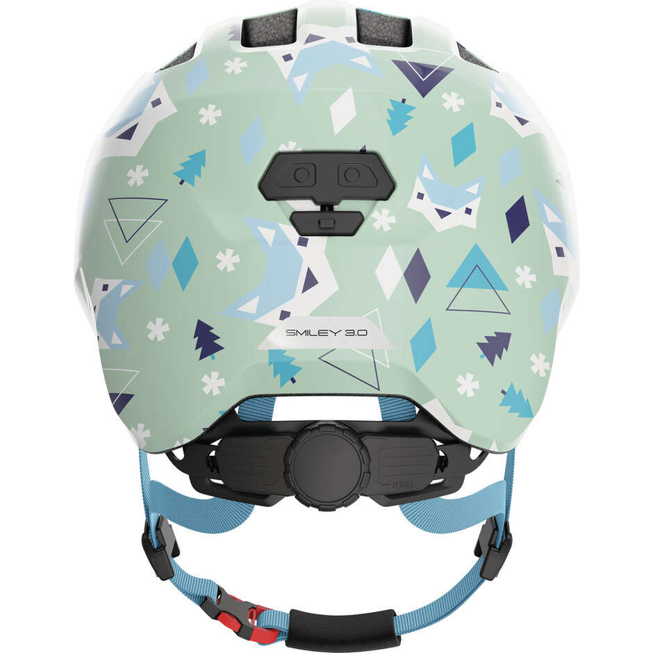 Casco Bici Abus Bambino SMILEY 3.0 Green Nordic