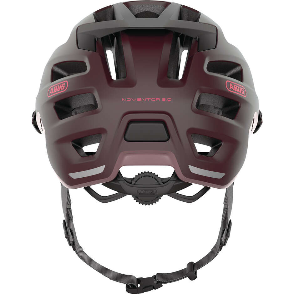 Casco Bici Abus MTB MOVENTOR 2.0 Wildberry Red