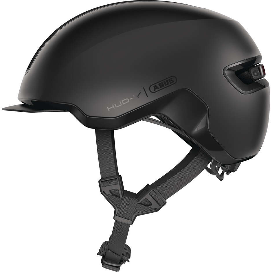Casco Bici Abus Urban HUD-Y Velvet Black Matt