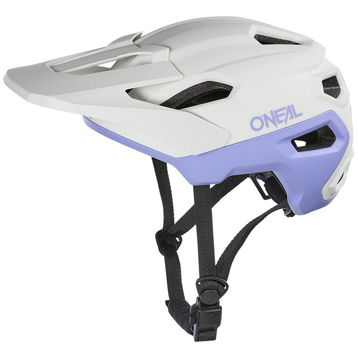 Casco Bici Aperto Trailfinder Evo Bianco Viola taglia L/XL
