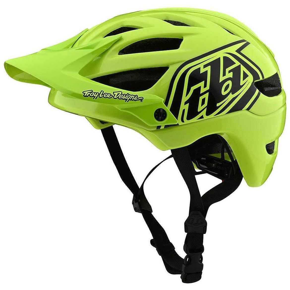 Casco Bici Bambino MTB Troy Lee Designs A1 DRONE Fluo Verde Vendita Online  