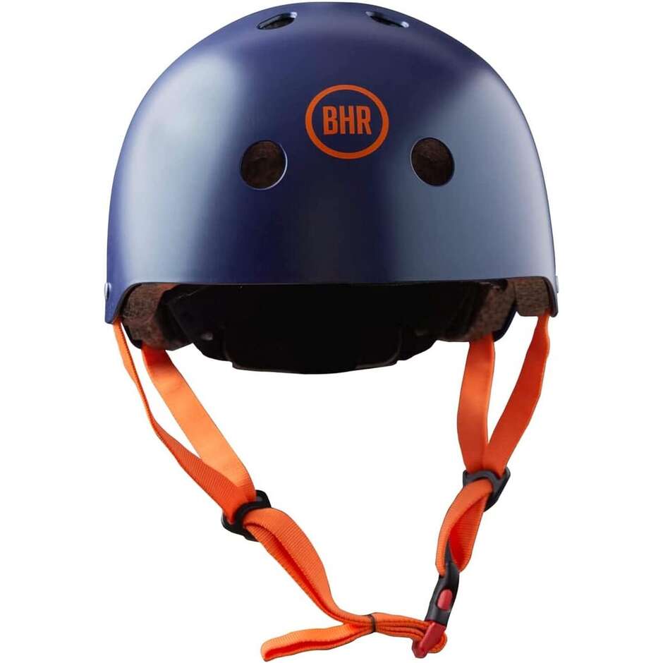 Casco Bici Monopattino Bhr 817 SPORT Blu Opaco