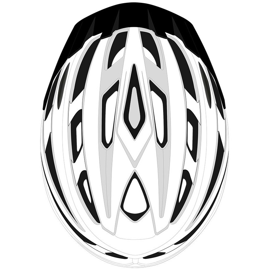 Casco Bici Oneal Mtb eBike Outcast V.22 Split Nero Bianco
