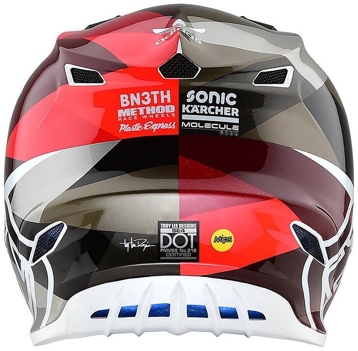 Casco da Bambino Moto Cross Enduro Troy Lee Designs SE4 ...