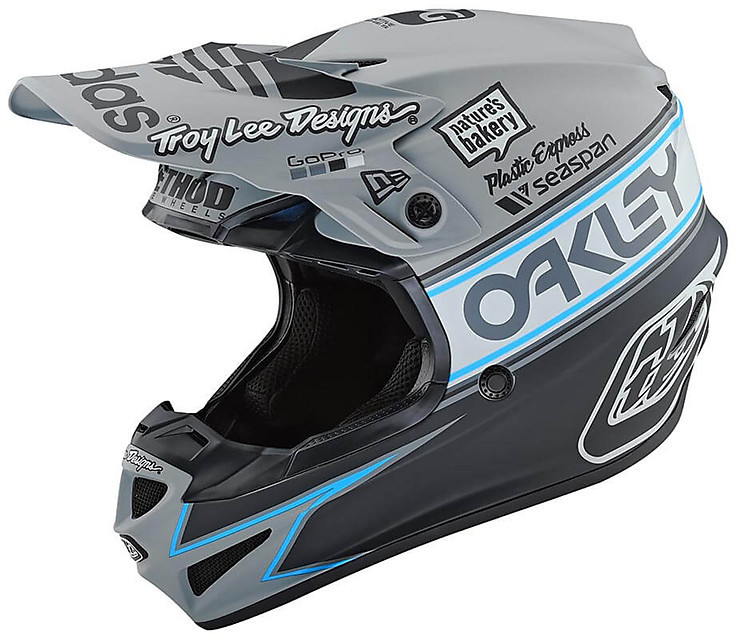 TLD Casco da moto SE4 POLYACRYLITE QUATTRO in policarb