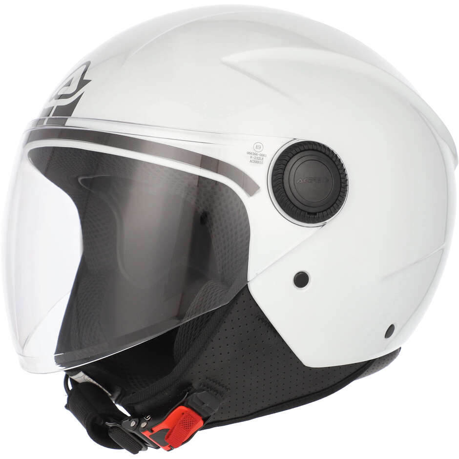 Casco da Moto Jet ACERBIS BREZZA Bianco 2