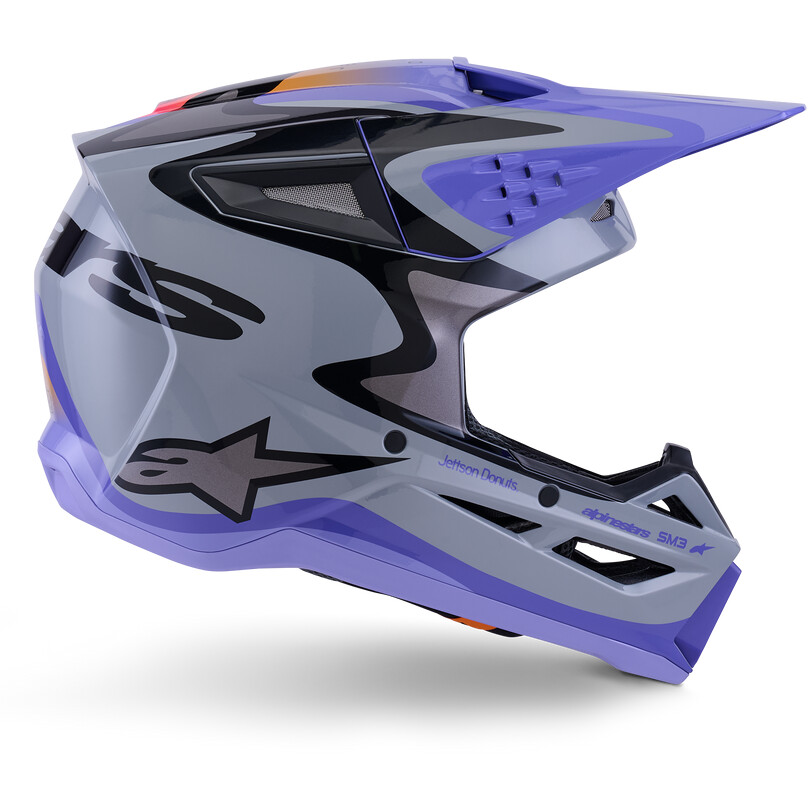 Casco da Ragazzo Moto Cross Enduro JETTSON SM3 E taglia L