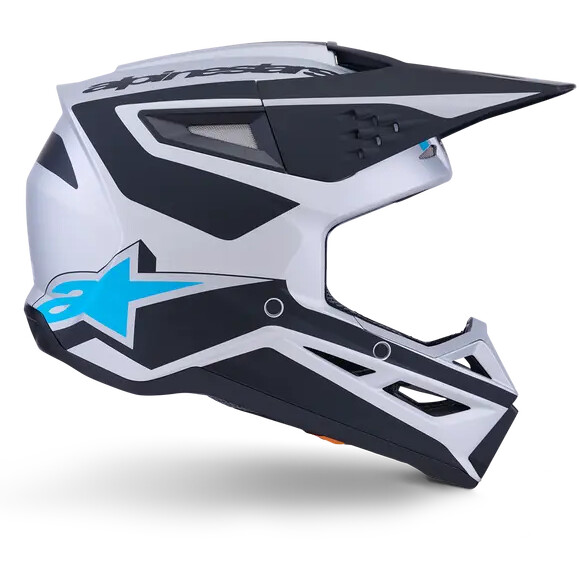 Casco da Ragazzo Moto Cross Enduro SM3 Heat Ece0 taglia L