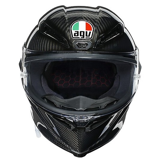 Casco Integrale in Carbonio Moto AGV PISTA GP RR Mono Carbonio Lucido Omologato FIM