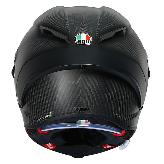 Casco Integrale in Carbonio Moto AGV PISTA GP RR Mono Carbonio Opaco Omologato FIM