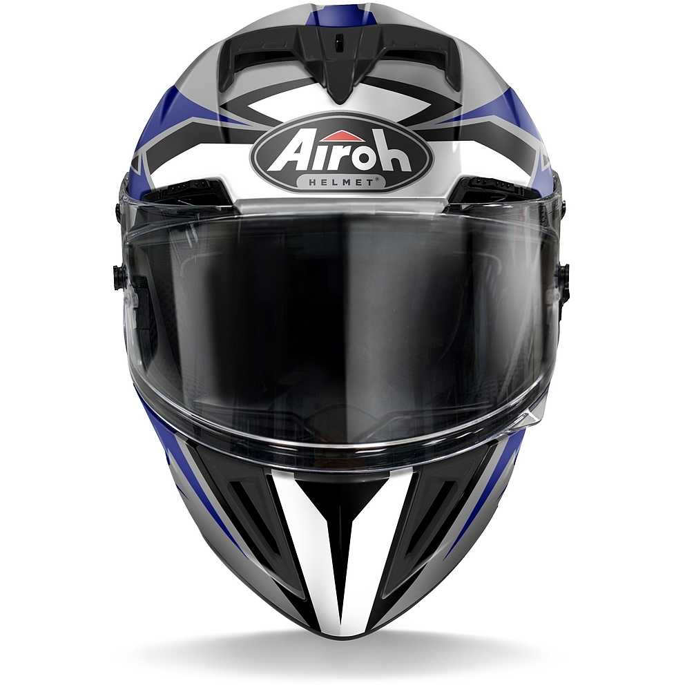 Airoh Casco integrale moto Airoh Gp 550 S Wander blu lucido taglia M 