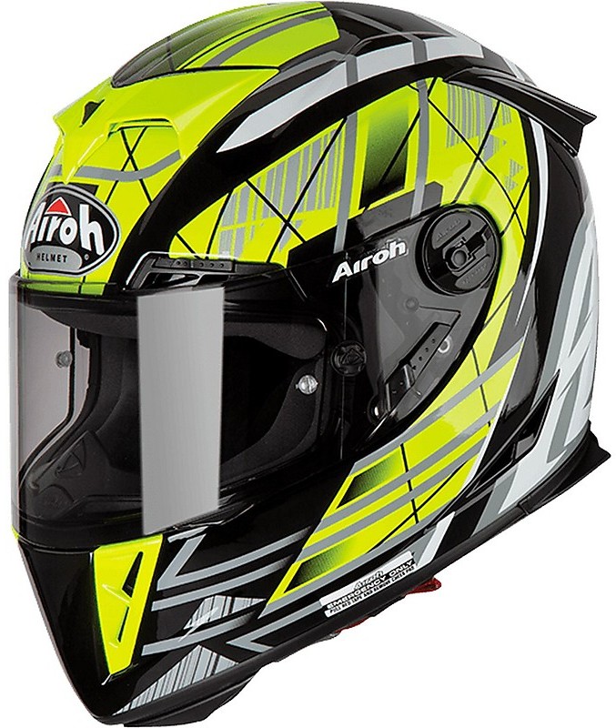 Casco Airoh integrale GP 550 S Challenge rosso