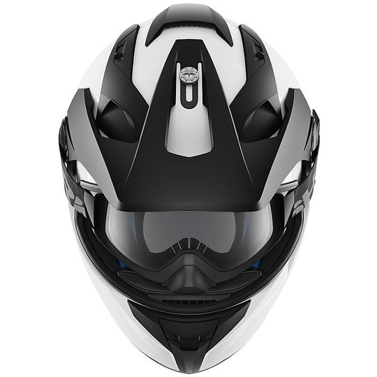Casco Integrale Moto Cross Enduro Shark EXPLORE-R Blank White