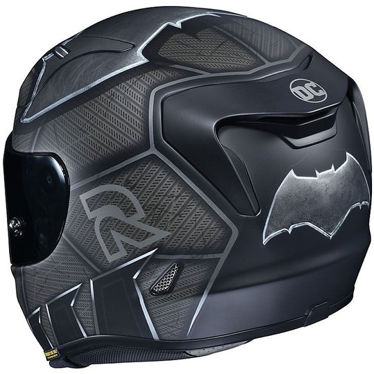 Casco Integrale Moto In Fibra HJC RPHA 11 BATMAN MC5SF DC Nero Grigio