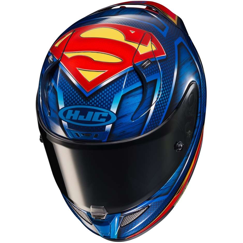 Casco Integrale Moto In Fibra HJC RPHA 11 SUPERMAN DC Comics MC21