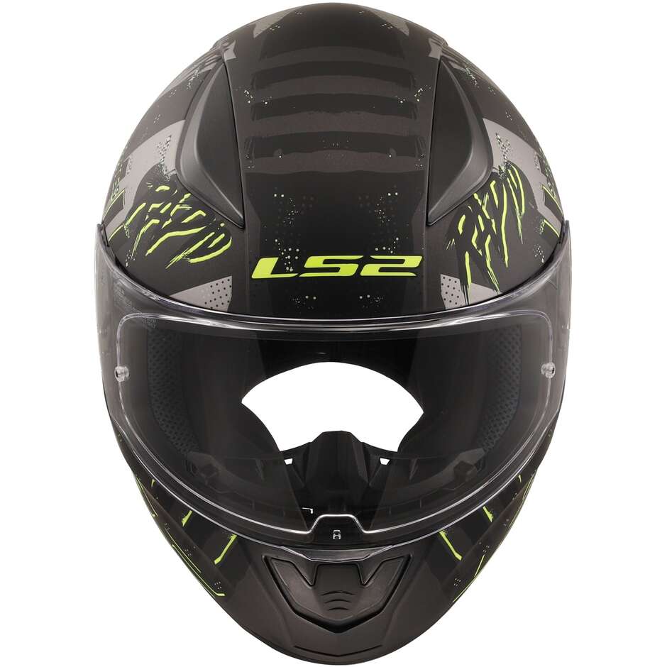 Casco Integrale Moto Ls2 FF353 RAPID 2 Pirates Titanio Opaco