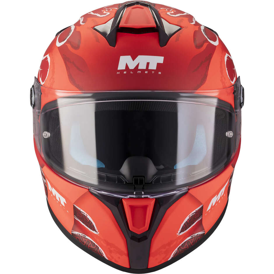 Casco Integrale MT Helmets TARGO S YAMANAKA 26 SEASON C5 Replica Rosso Opaco