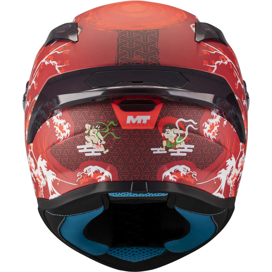 Casco Integrale MT Helmets TARGO S YAMANAKA 26 SEASON C5 Replica Rosso Opaco