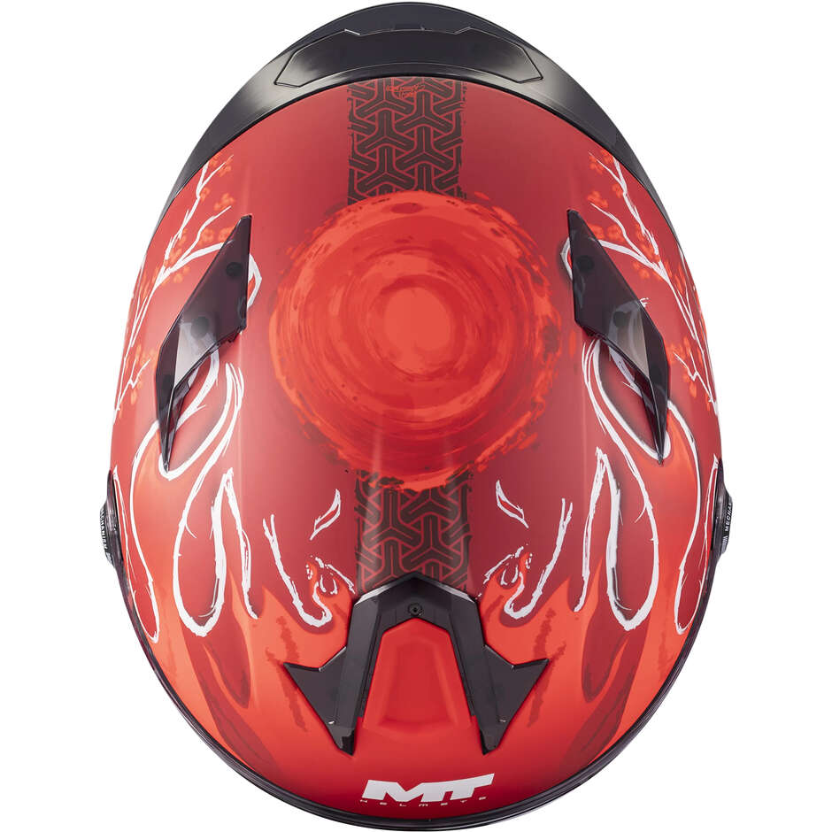 Casco Integrale MT Helmets TARGO S YAMANAKA 26 SEASON C5 Replica Rosso Opaco