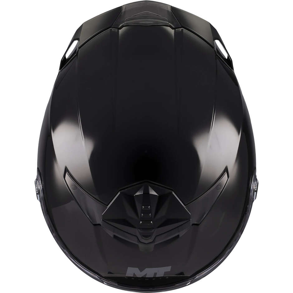 Casco Integrale MT Helmets THUNDER 4 R SV PURE A1 Nero Lucido