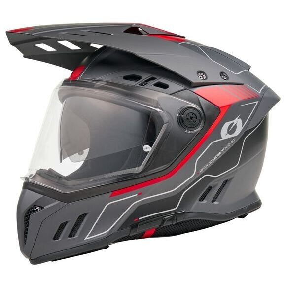 Casco Integrale O'NEAL SIERRA RS ECHO V.26 Nero Rosso taglia S