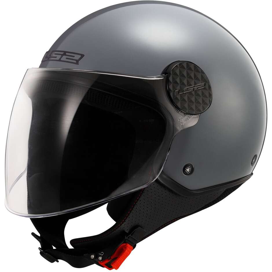 Casco Jet Moto Ls2 OF558 SPHERE LUX 2 SOLID Titanio Opaco