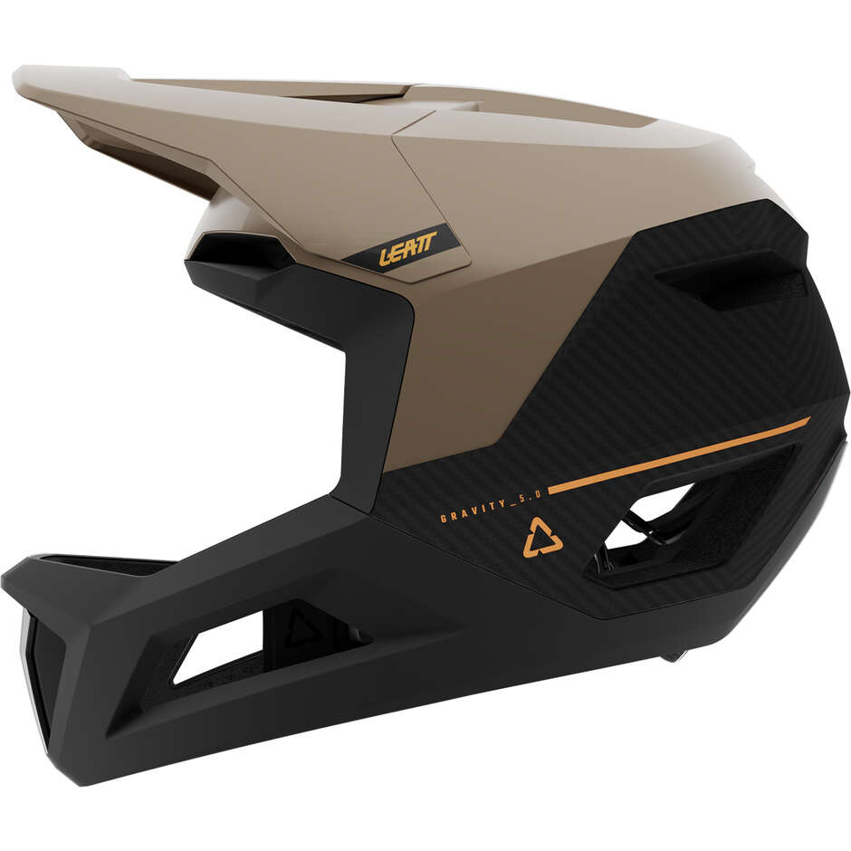 Casco Leatt Mtb Gravity 5.0 Marrone