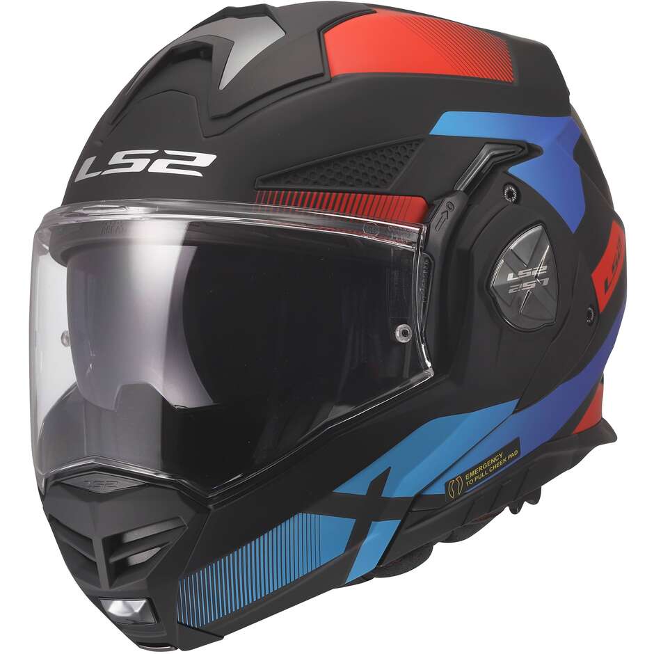 Casco Modulare In HPFC P/J FF901 ADVANT X NOVA Nero Ross taglia 3X