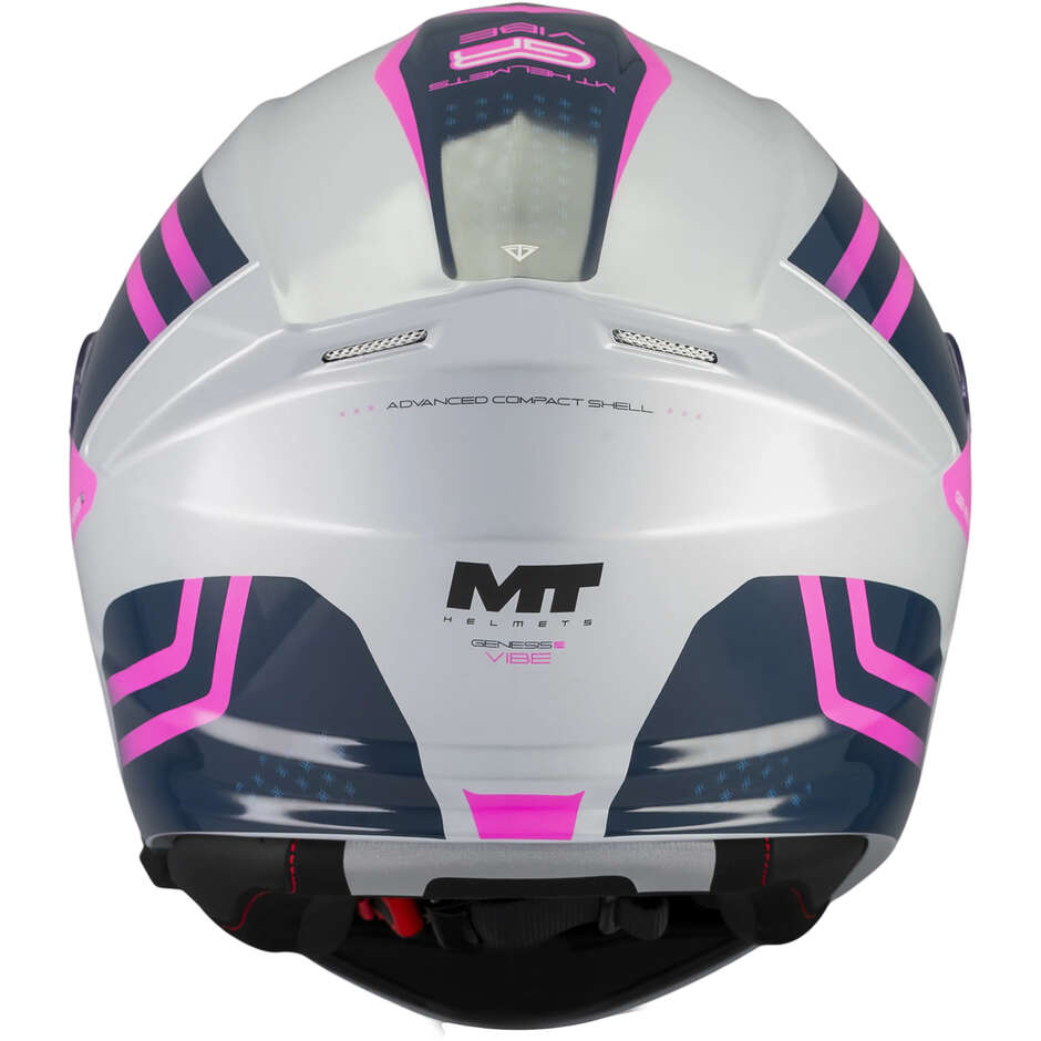 Casco Modulare MT Helmets GENESIS R SV VIBE C8 Multicolore Lucido