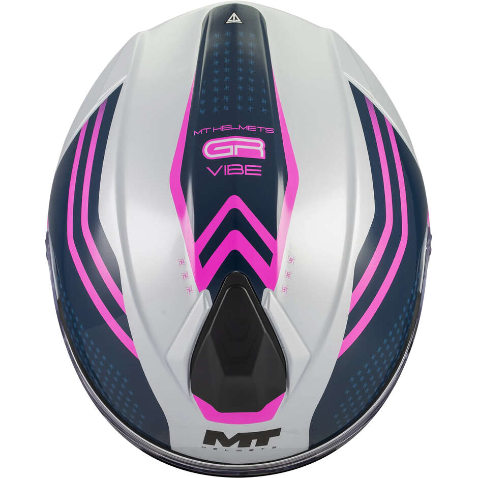 Casco Modulare MT Helmets GENESIS R SV VIBE C8 Multicolore Lucido