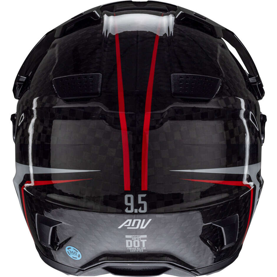 Casco Moto Adventure Leatt KIT ADV 9.5 V25 Nero