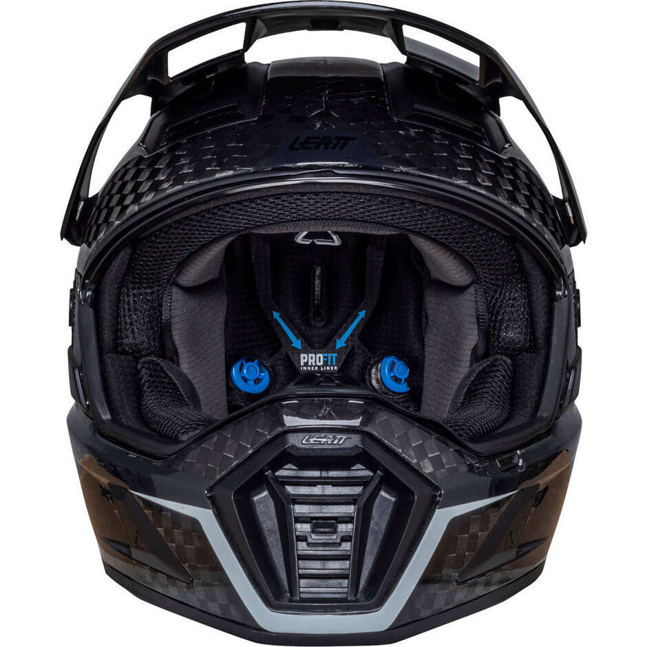 Casco Moto Adventure Leatt KIT ADV 9.5 V25 Nero