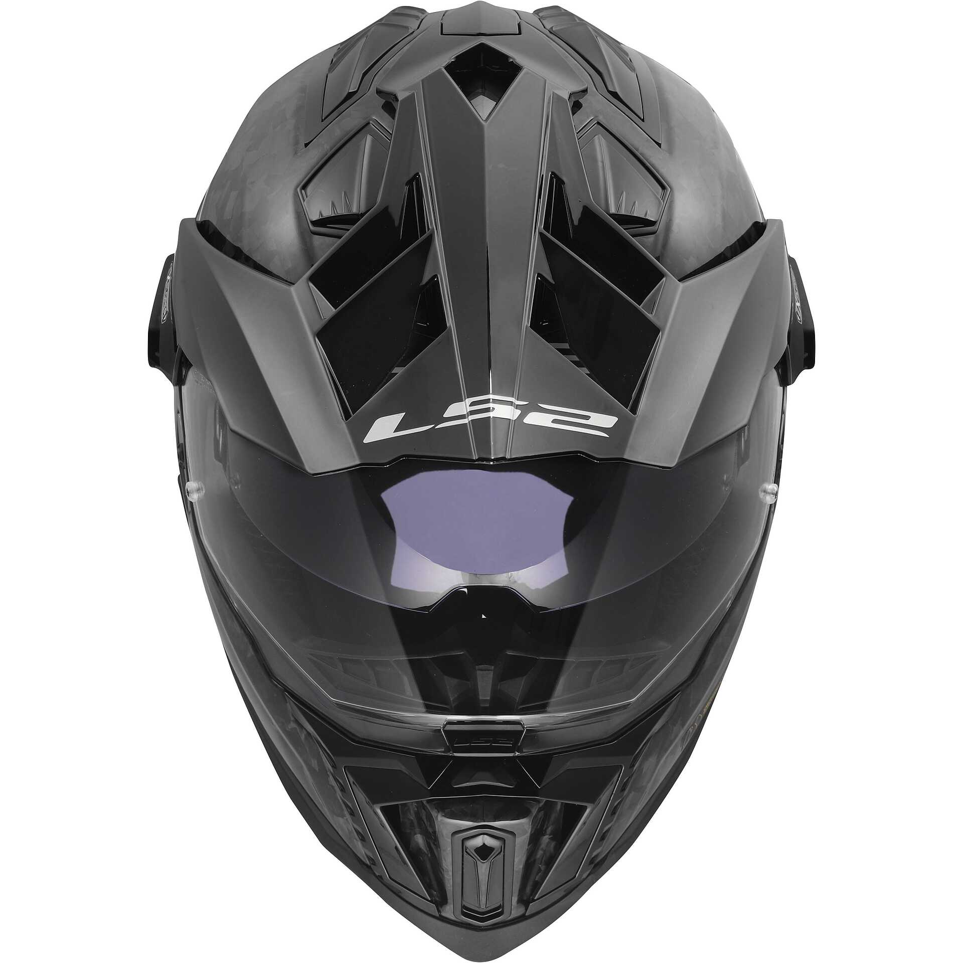 Ls2 Mx701 Explorer Carbon Extend Helmet Yellow Matt | [en