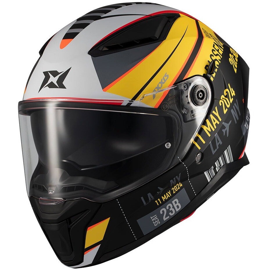 Casco Moto Integrale ff130sv Panther Sv Passenger B3 N taglia L