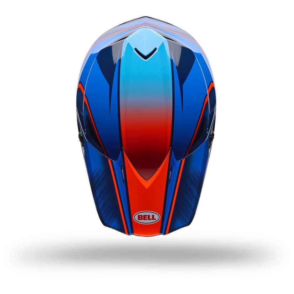 Casco Moto Bambino Cross Enduro Bell MX-10 MIPS YOUTH NO SPEEDWAY Blu