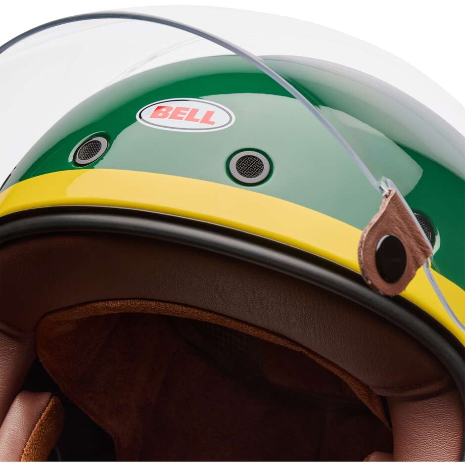 Casco Moto Bell BULLITT GT LANE Scuro Verde