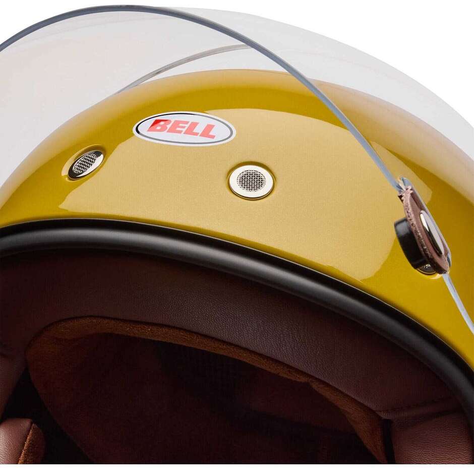 Casco Moto Bell BULLITT GT SOLID Mostarda