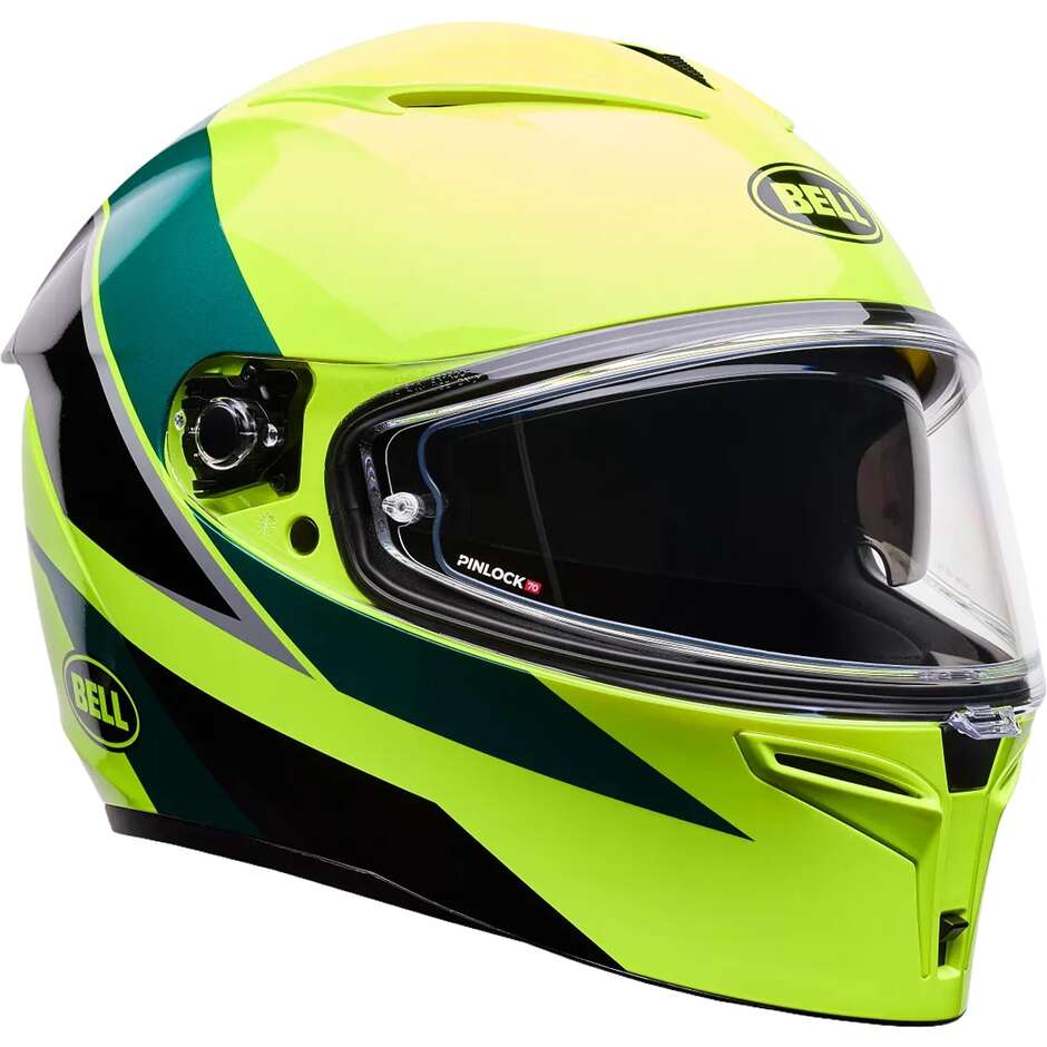 Casco Moto Bell LITHIUM FLIP Giallo