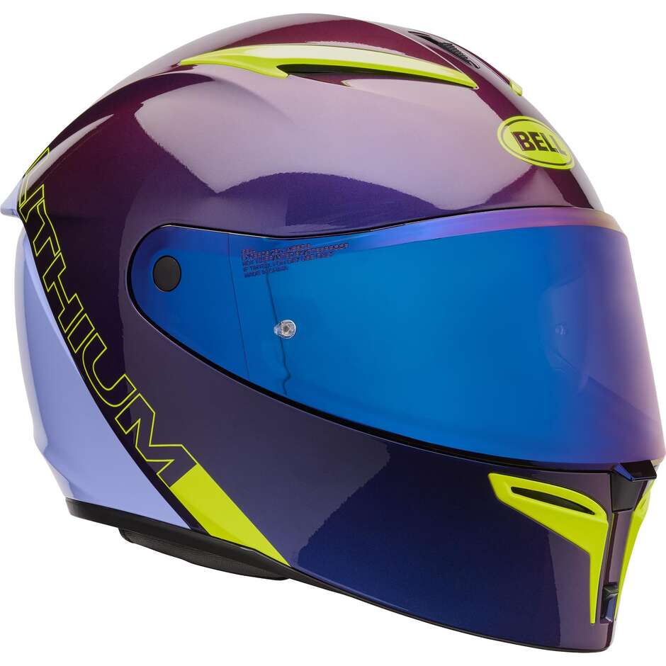 Casco Moto Bell LITHIUM MIPS PLUS DELTA Nero Viola
