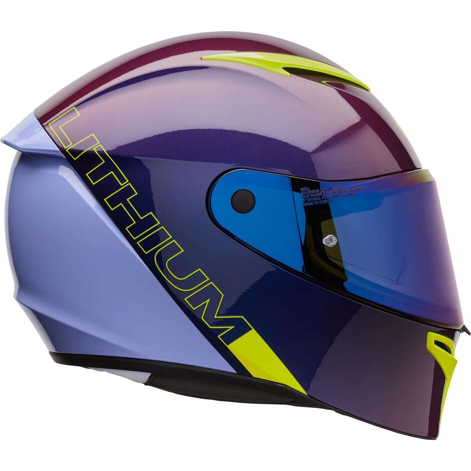 Casco Moto Bell LITHIUM MIPS PLUS DELTA Nero Viola