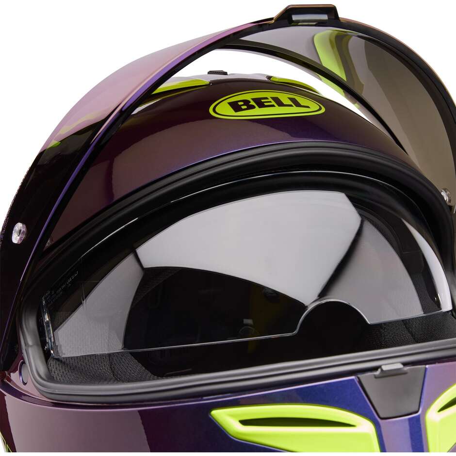 Casco Moto Bell LITHIUM MIPS PLUS DELTA Nero Viola